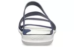 (WMNS) Crocs Sandálias Azul Branca ‘Blue White’