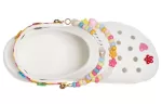 (WMNS) Crocs Sandálias Brancas Respiráveis
