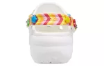 (WMNS) Crocs Sandálias Brancas Respiráveis