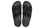 (WMNS) Crocs Sandálias Brooklyn Strappy Pretas
