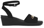 (WMNS) Crocs Sandálias Café Metálica ‘Gold Black’