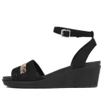 (WMNS) Crocs Sandálias Café Metálica ‘Gold Black’