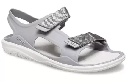 (WMNS) Crocs Sandálias Cinza