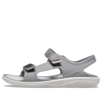 (WMNS) Crocs Sandálias Cinza
