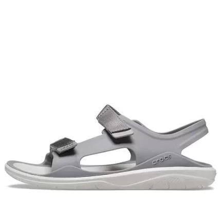 (WMNS) Crocs Sandálias Cinza
