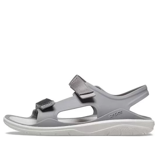 (WMNS) Crocs Sandálias Cinza