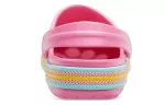 (WMNS) Crocs Sandálias Crocband Beach Rosa