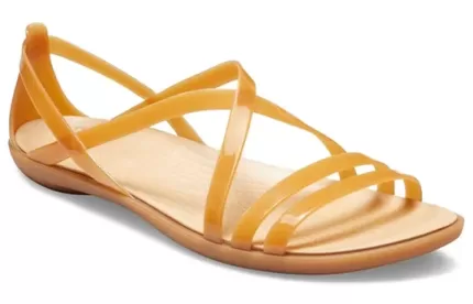 (WMNS) Crocs Sandálias Douradas