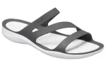 (WMNS) Crocs Sandálias ‘Grey White’