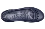 (WMNS) Crocs Sandálias Kadee Flat Deep Blue