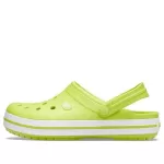 (WMNS) Crocs Sandálias Lightweight Cozy Beach Verde 11016-3T1