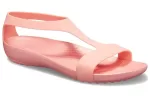 (WMNS) Crocs Sandálias Lisas Rosa