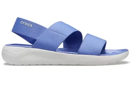 (WMNS) Crocs Sandálias LiteRide Lightweight Sky Blue