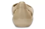 (WMNS) Crocs Sandálias Minimalistas Casual Flat Esportivas Cor Dourada