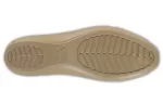 (WMNS) Crocs Sandálias Minimalistas Casual Flat Esportivas Cor Dourada