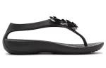 (WMNS) Crocs Sandálias Respiráveis ​​Cozy Leves Pretas