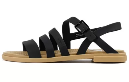 (WMNS) Crocs Sandálias Tulum ‘Black’