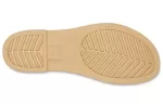(WMNS) Crocs Sandálias Tulum Flat ‘Black’