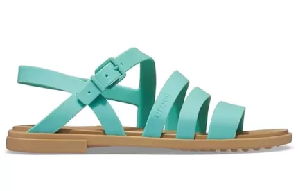(WMNS) Crocs Sandálias Tulum Verde