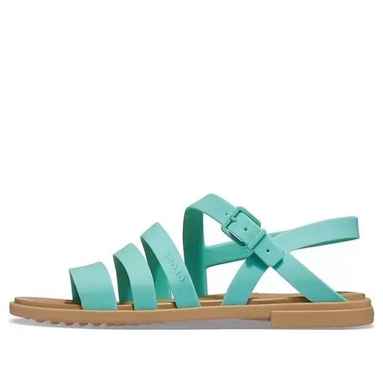 (WMNS) Crocs Sandálias Tulum Verde