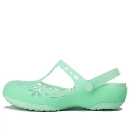 (WMNS) Crocs Sandálias Verde Menta