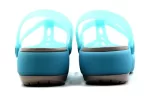 (WMNS) Crocs Sandálias azul gelo ‘Blue Gold’