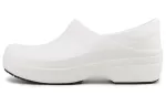 (WMNS) Crocs Sandálias brancas com sola grossa aconchegante