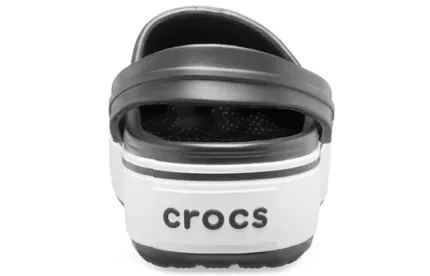 (WMNS) Crocs Sandálias de Praia Pretas Brancas