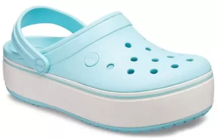 (WMNS) Crocs Sandálias praia azul gelo