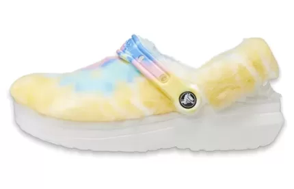 (WMNS) Crocs Sapato Classic Sapato Multicolor Branco