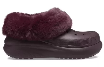 (WMNS) Crocs Sapatos Furever Crush ‘Dark Cherry’