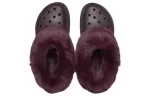 (WMNS) Crocs Sapatos Furever Crush ‘Dark Cherry’