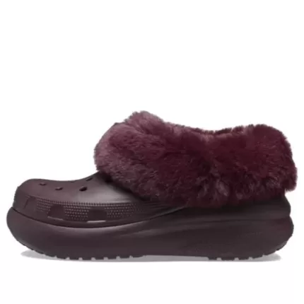 (WMNS) Crocs Sapatos Furever Crush ‘Dark Cherry’