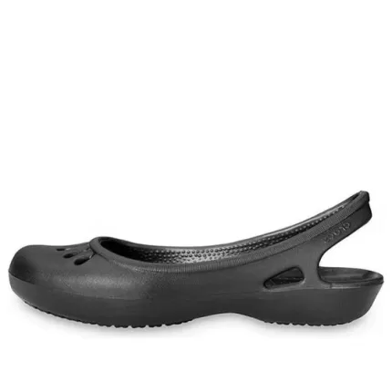 (WMNS) Crocs Sapatos Malindi ‘Preto’ 10127-001