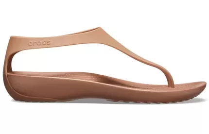 (WMNS) Crocs Serena Flip ‘Marrom’