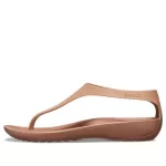 (WMNS) Crocs Serena Flip ‘Marrom’