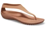 (WMNS) Crocs Serena Flip ‘Marrom’
