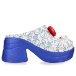 (WMNS) Crocs Sirene Hello Kitty Clogs ‘Branco Azul’