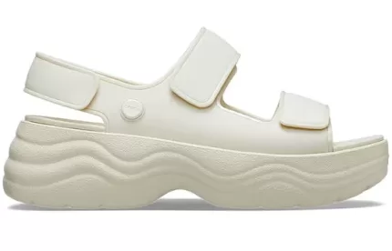 (WMNS) Crocs Skyline Sandálias ‘Brancas’