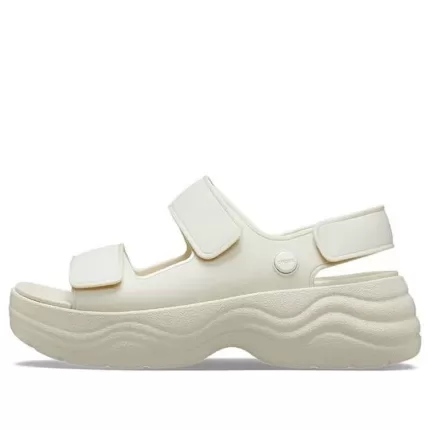 (WMNS) Crocs Skyline Sandálias ‘Brancas’
