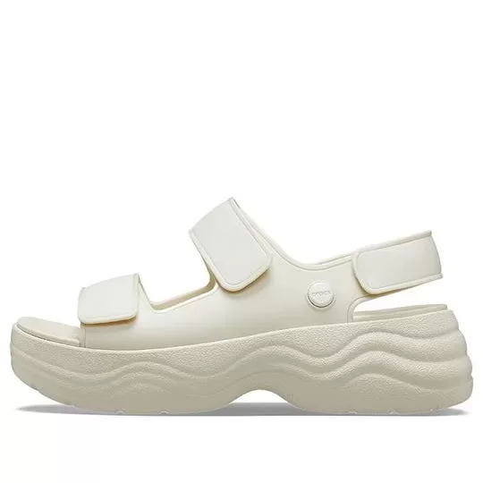 (WMNS) Crocs Skyline Sandálias ‘Brancas’