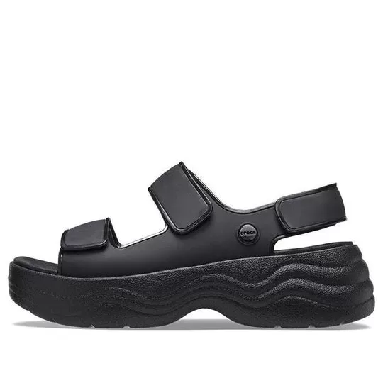 (WMNS) Crocs Skyline Sandálias ‘Pretas’