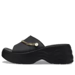 (WMNS) Crocs Skyline Shimmer Slides ‘Ouro Preto’