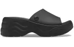 (WMNS) Crocs Skyline Slide Sandálias ‘Pretas’