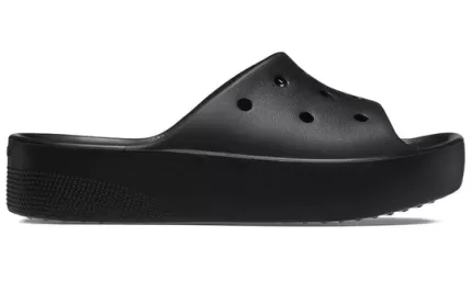 (WMNS) Crocs Slide de plataforma Crocs ‘Preto’