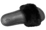 (WMNS) Crocs Sloane Luxe Slide ‘Preto’