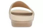 (WMNS) Crocs Sloane Shine Low Slide Minimalista Casual Flat Brown Gold Color Chinelos ‘Brown Gold’