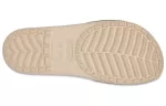 (WMNS) Crocs Sloane Shine Low Slide Minimalista Casual Flat Brown Gold Color Chinelos ‘Brown Gold’