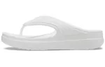 (WMNS) Crocs Sloane Snake Chinelos esportivos leves e aconchegantes brancos