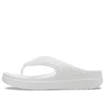 (WMNS) Crocs Sloane Snake Chinelos esportivos leves e aconchegantes brancos